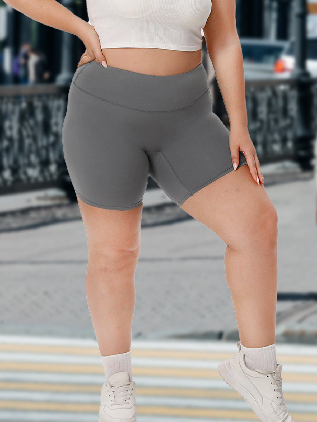 Shgiloo 3pcs/Set Large Size Women's Casual High Yoga Pants Set Elastic Waist Gym Workout Flare Leggings