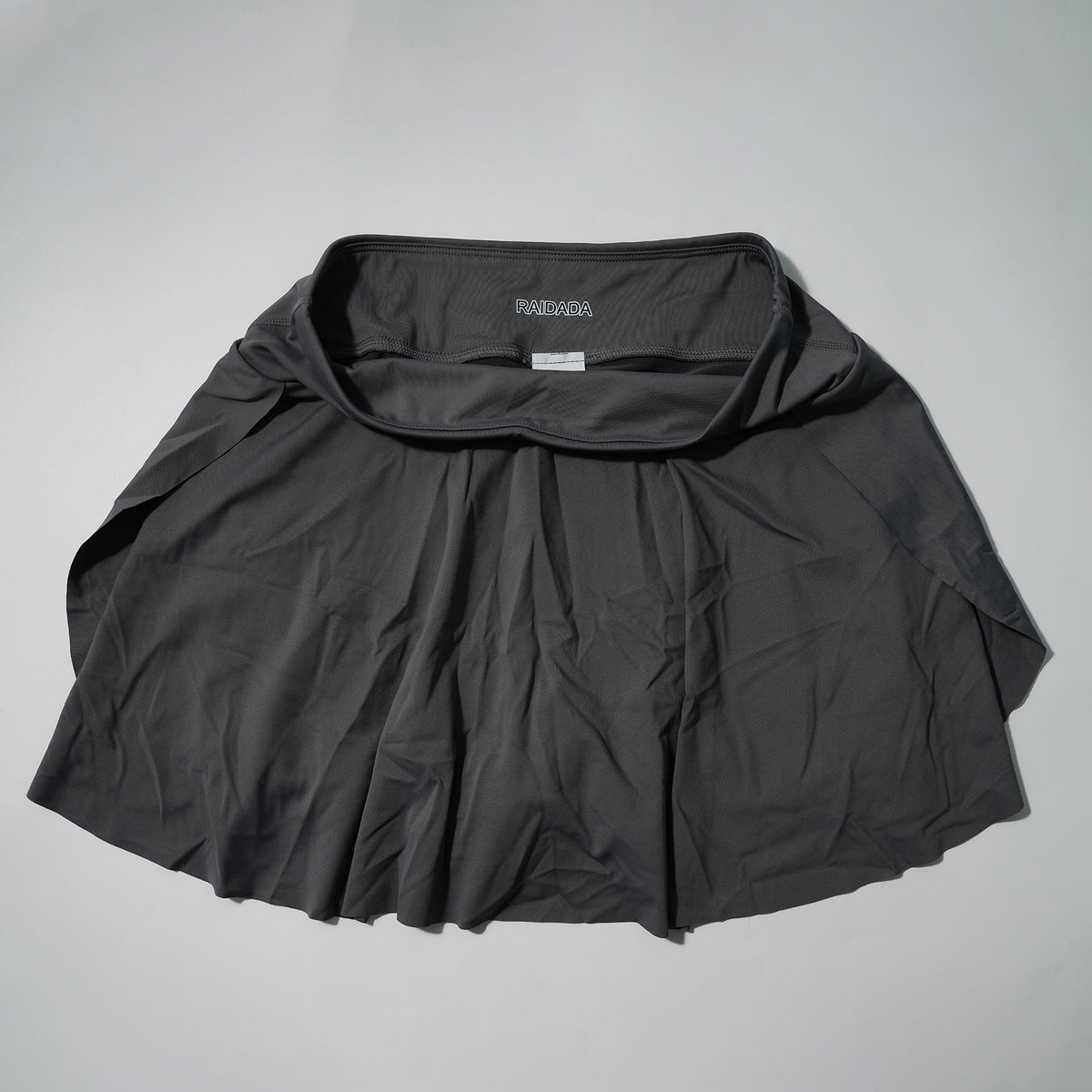 RAIDADA High Waist Athletic Skort, Flowy A-Line Workout Tennis Skirt For Women, Built-In Liner For Yoga Golf Running