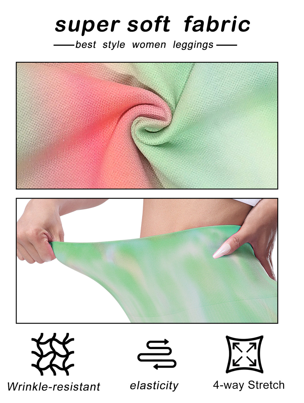 Shgiloo 2Pcs Seamless Tie Dye Yoga Shorts Set for Women - Scrunch Butt Lifting Biker Shorts, High Waisted Gym Workout 2-Set Activewear