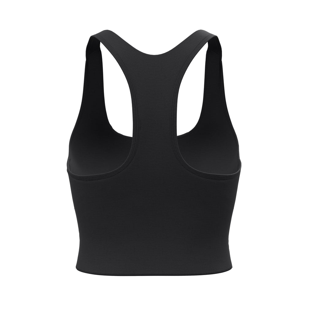 RAIDADA Color Block High Impact Sports Bra, Racerback Padded Workout Crop Top For Women, For Gym Yoga Running Training