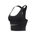 RAIDADA Color Block High Impact Sports Bra, Racerback Padded Workout Crop Top For Women, For Gym Yoga Running Training