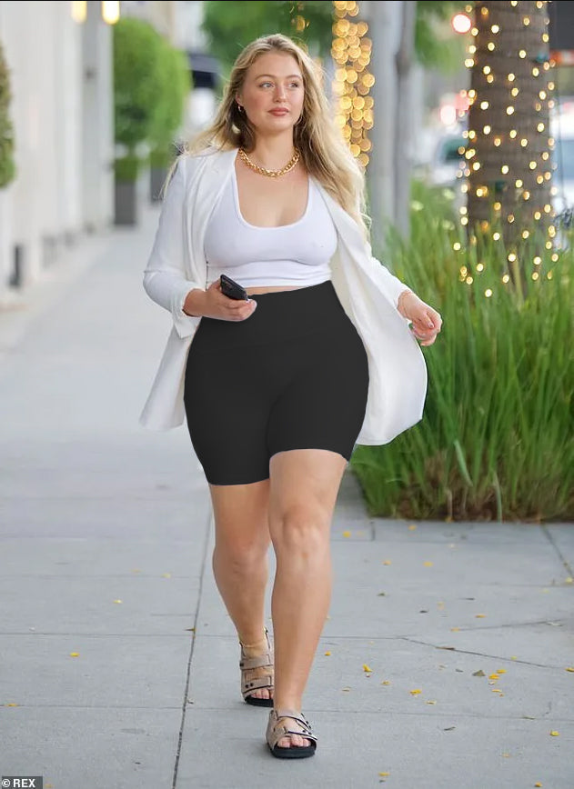 Shgiloo 3pcs/Set Large Size Women's Casual High Yoga Pants Set Elastic Waist Gym Workout Flare Leggings